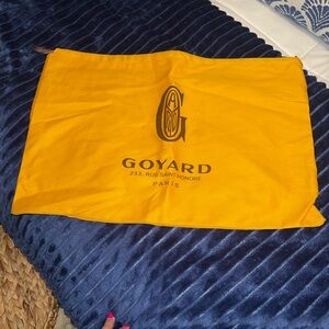 Goyard authentic PM dustbag EUC